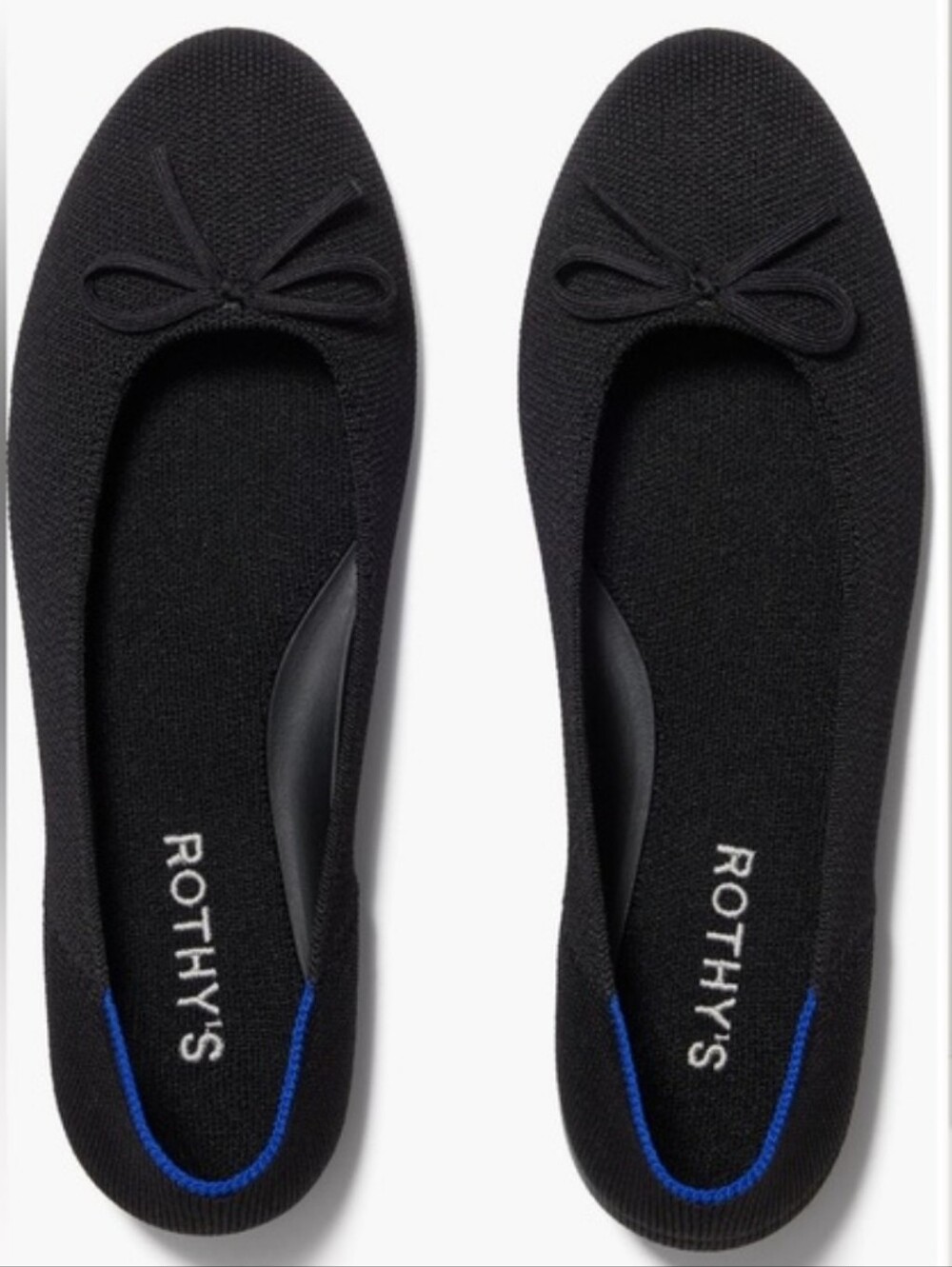 Rothy's Black Ballet Flats